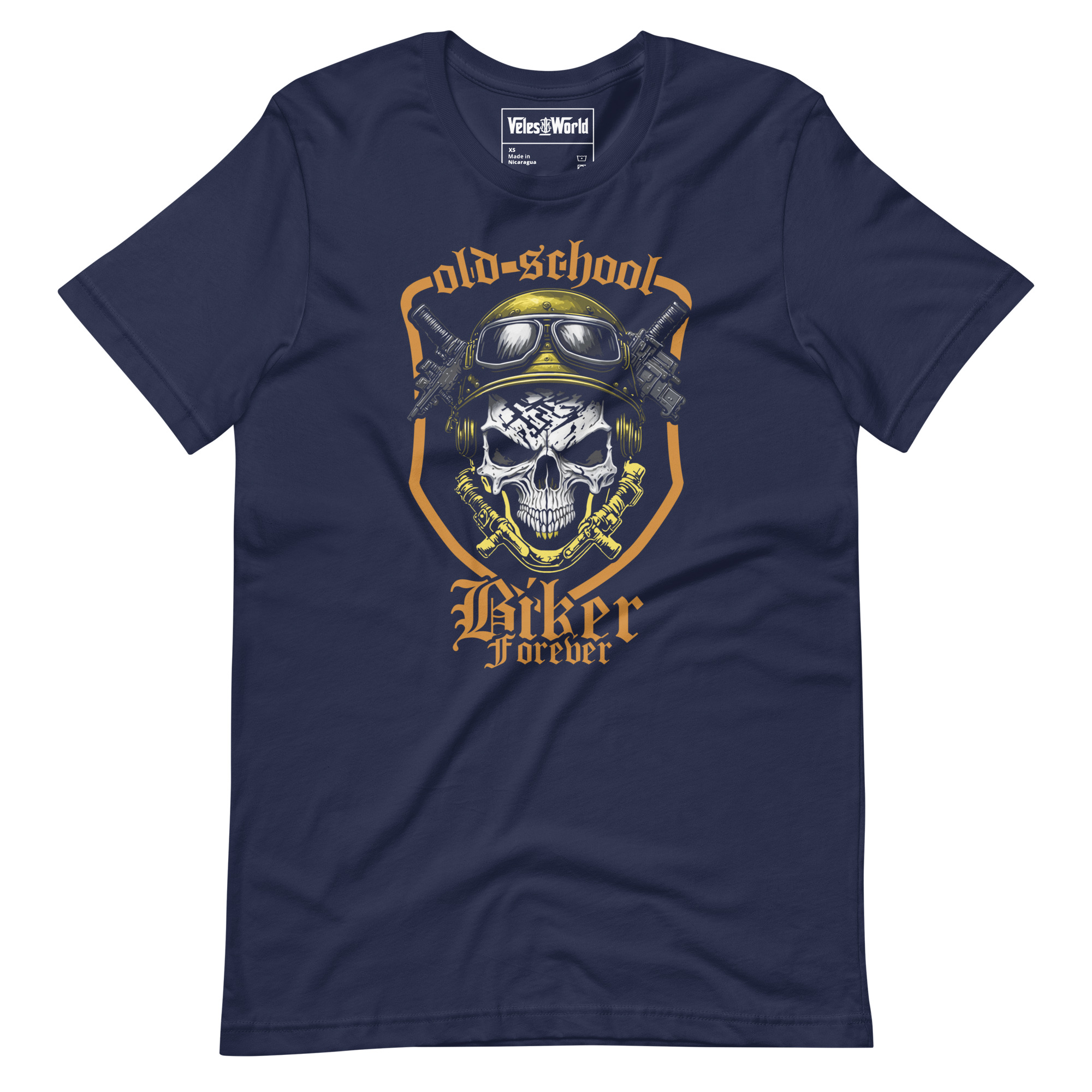 Buy an Old School Biker Forever T-shirt